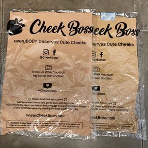 NWT, 3X Cheek Boss briefs times 2!